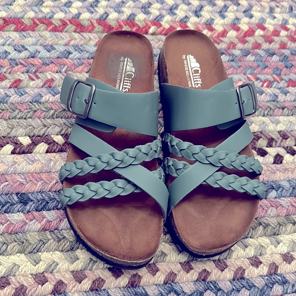 Cliffs by white mountain sandals women size 9